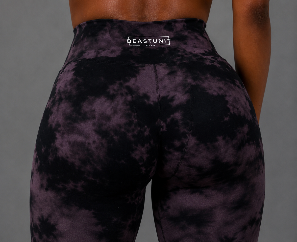 Purple Marble Legging
