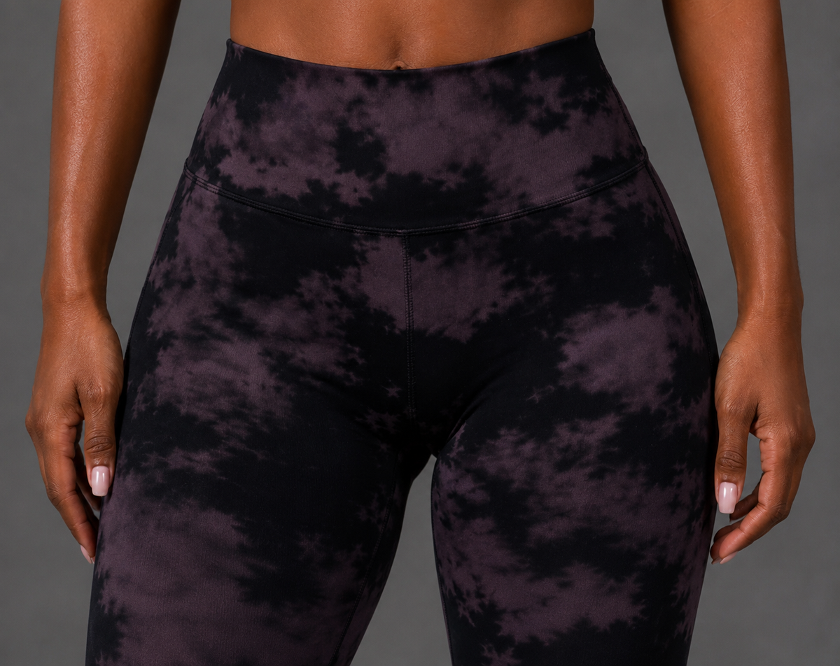 Purple Marble Legging