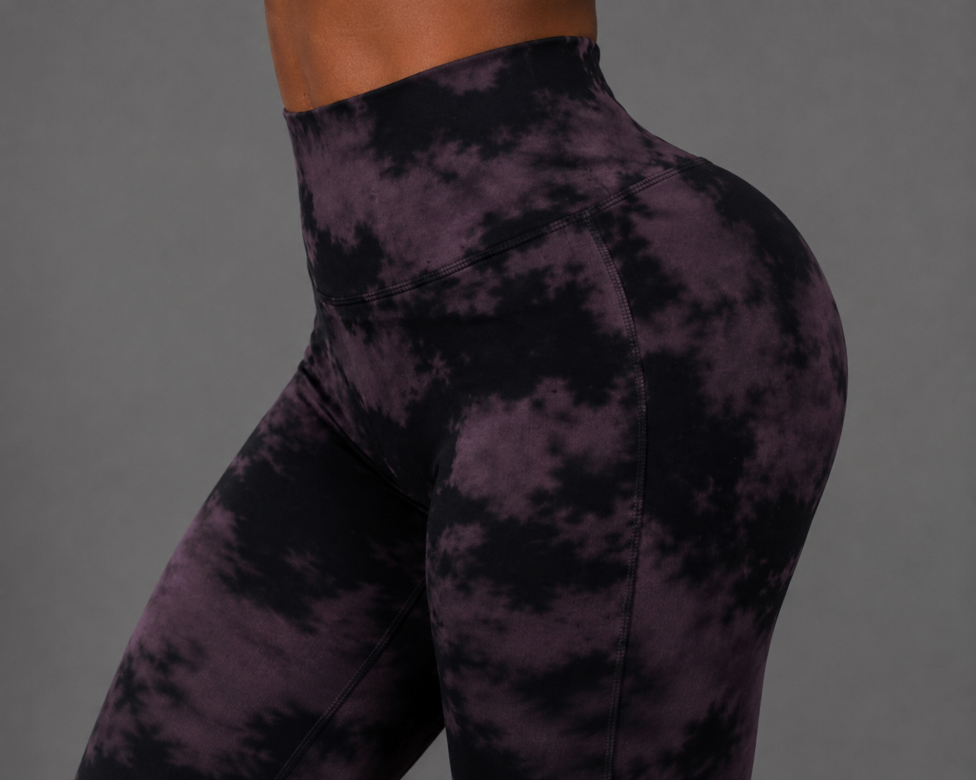 Purple Marble Legging