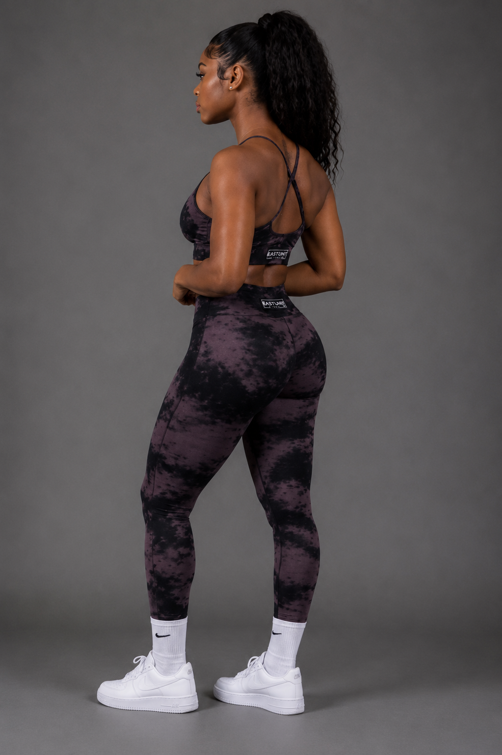 Purple Marble Legging