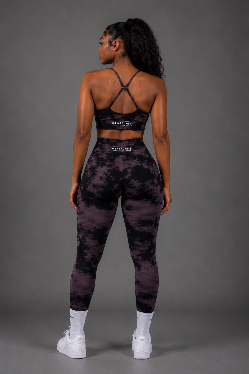 Purple Marble Legging